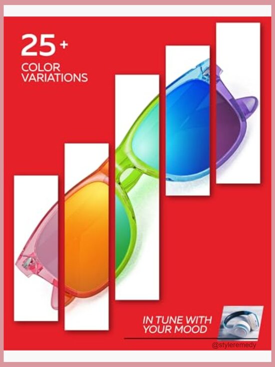 Translucent Frame Mirrored Lens UV400 Sunglasses Wayfarer Style main image 6